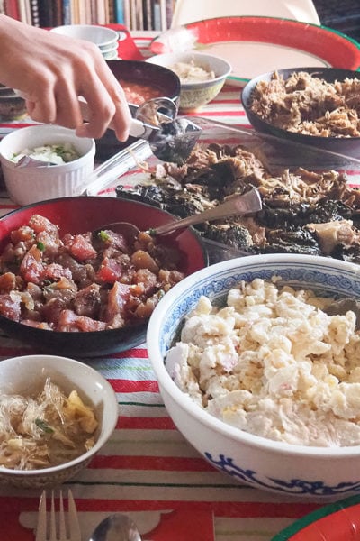 ハワイアンディナー