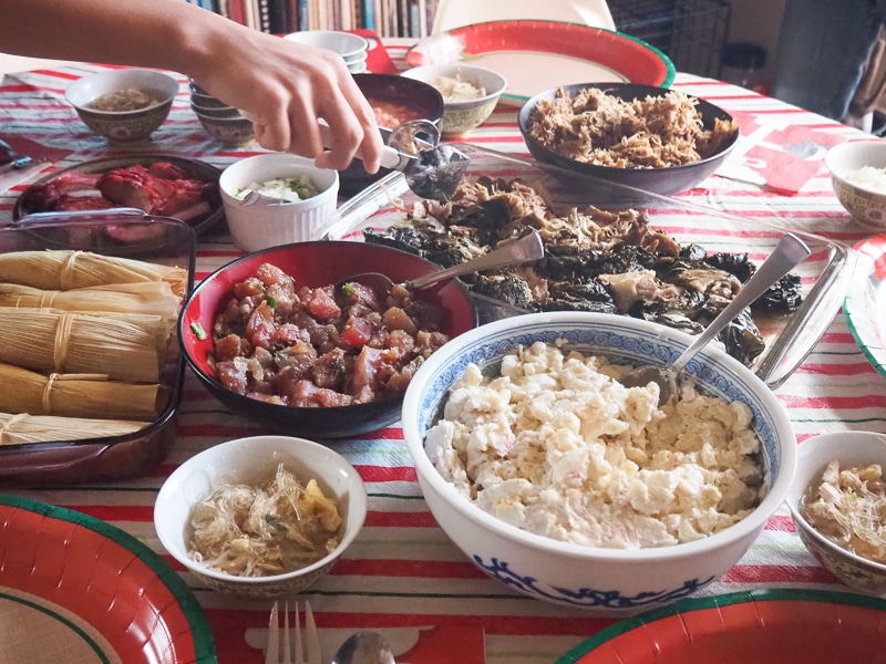 ハワイアンディナー