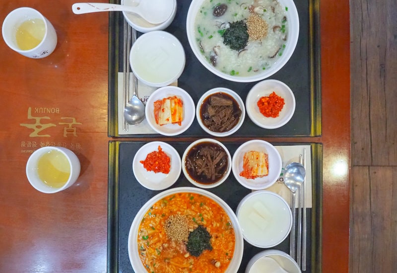 韓国のおかゆ