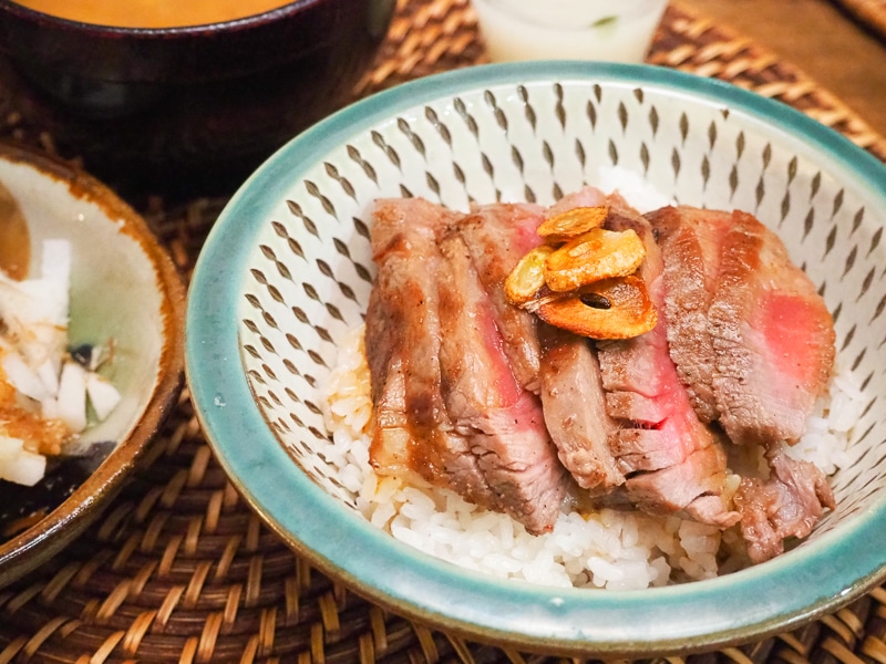 和風ステーキ丼