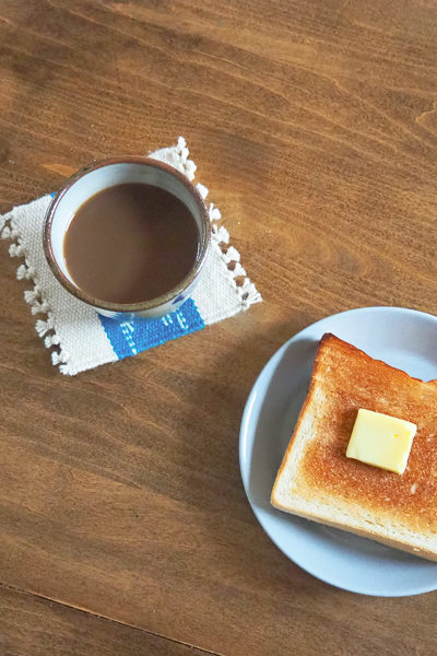 自家製食パンのトースト