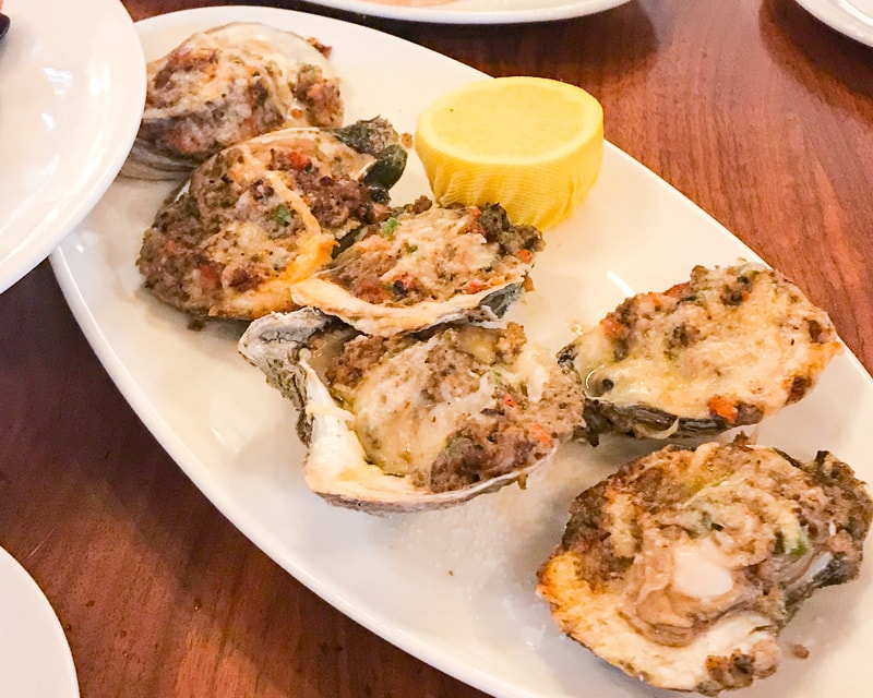 牡蠣のオーブン焼き