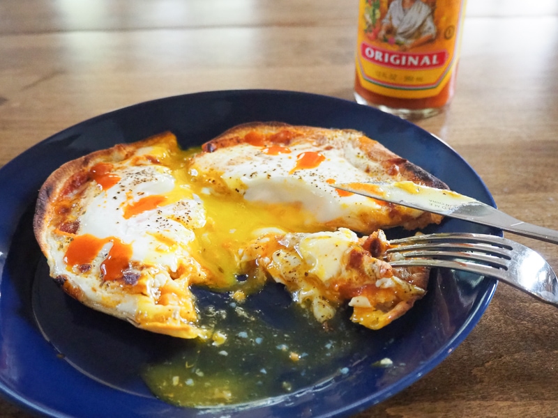 ナイフとフォークでいただきます