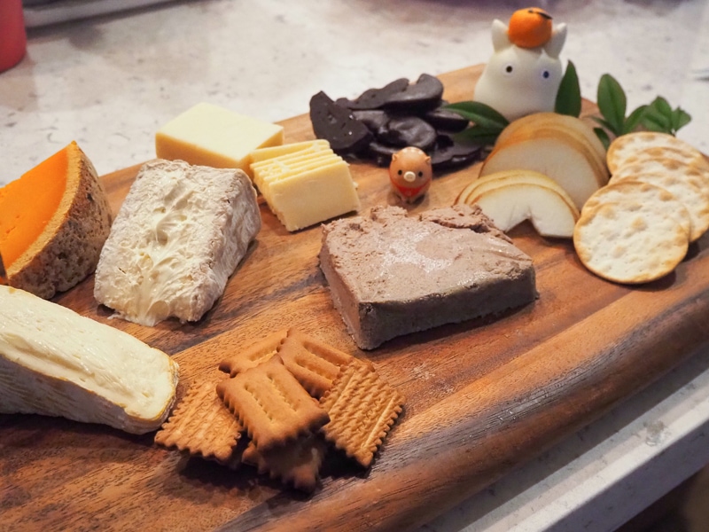お正月チーズボード