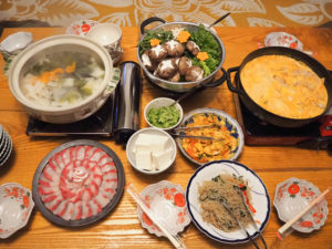 二種類のおなべ