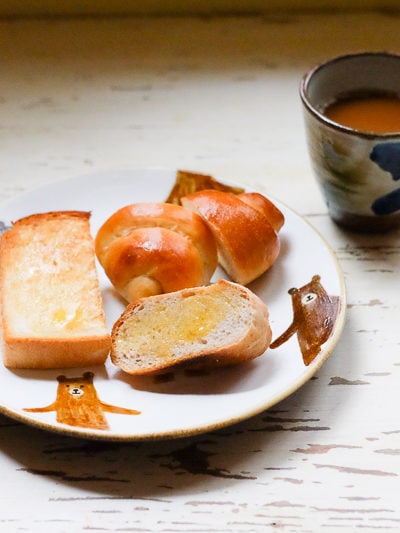 焼いたパンたちの試食