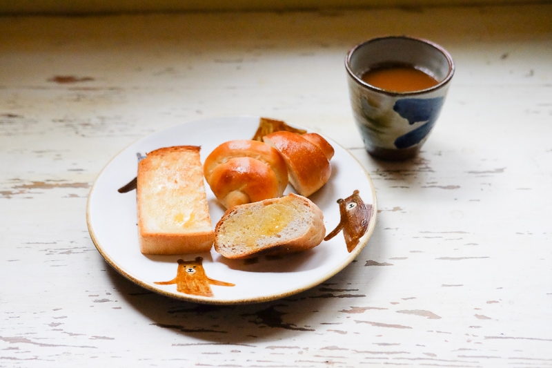 焼いたパンたちの試食