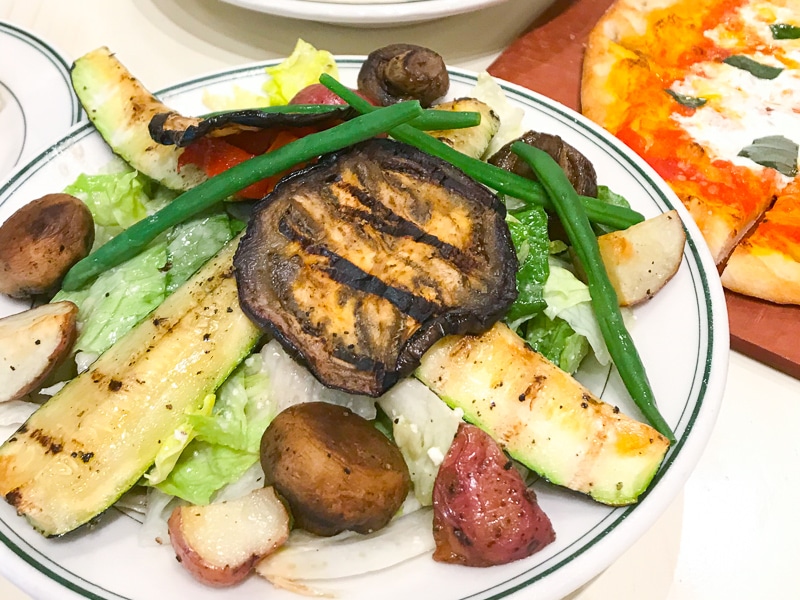 グリル野菜のサラダ