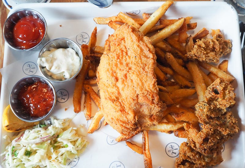 フライドフィッシュ&オイスター