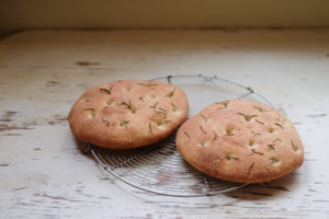 庭のローズマリーを使って