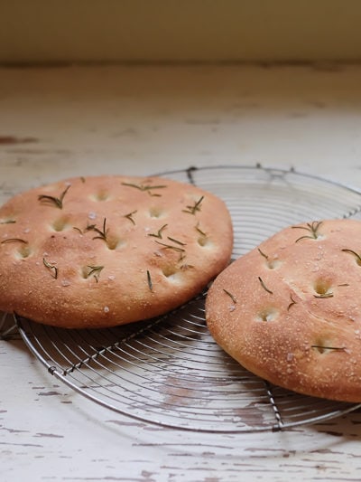 庭のローズマリーを使って