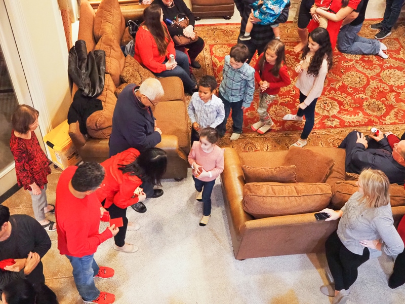 お年玉をもらいます