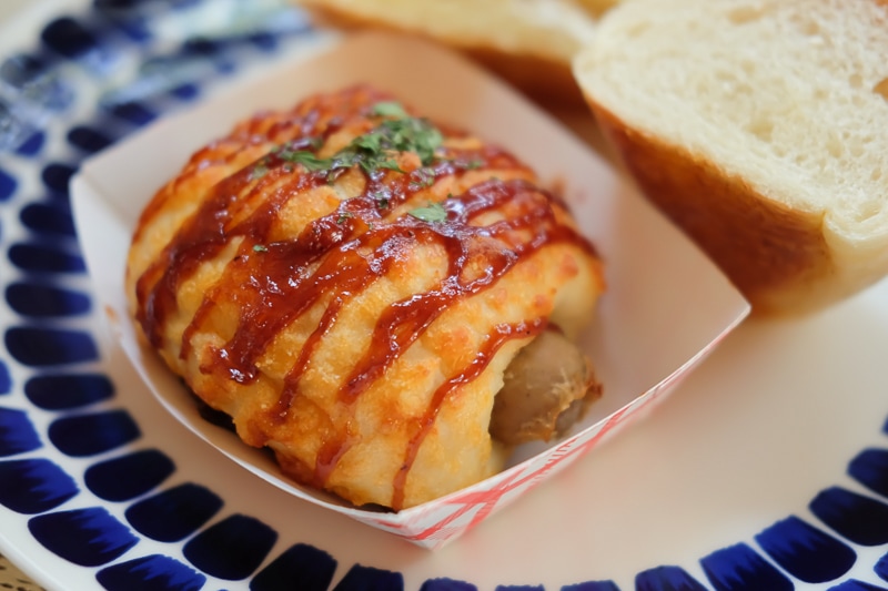 BBQソーセージパン