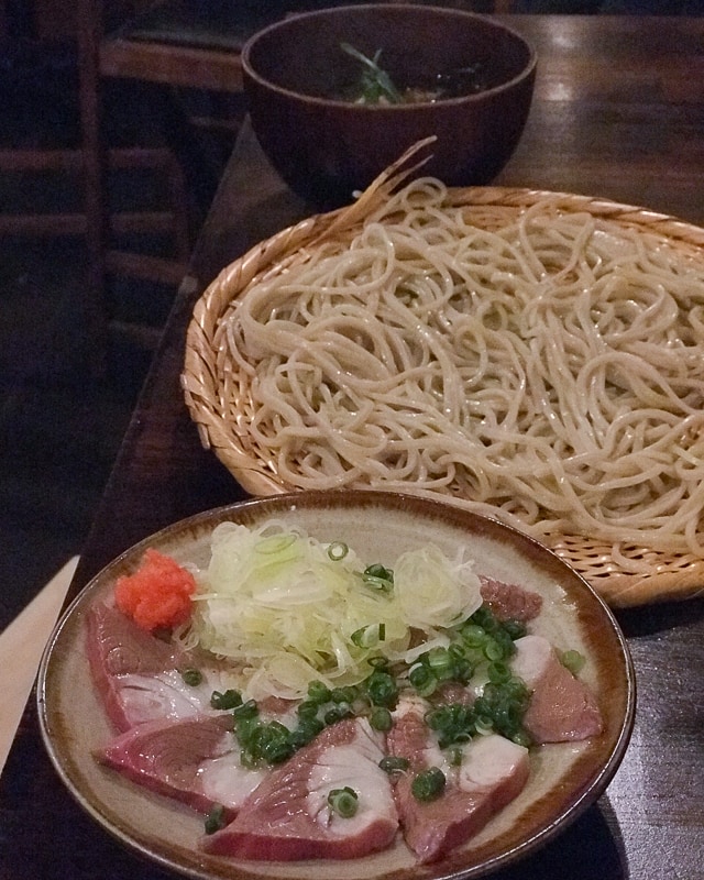 〆のお蕎麦