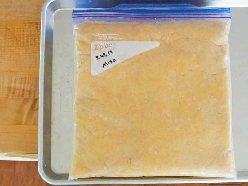 味噌の仕込み、完了！