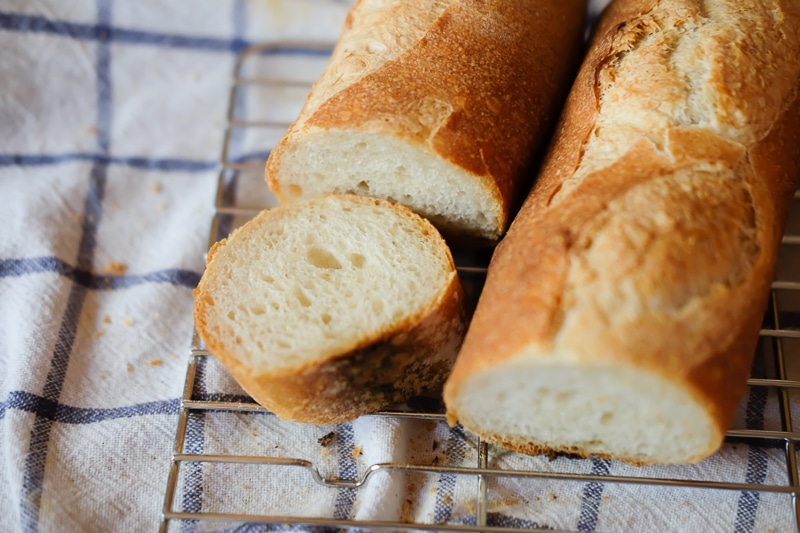 カリッとしたクラストが美味