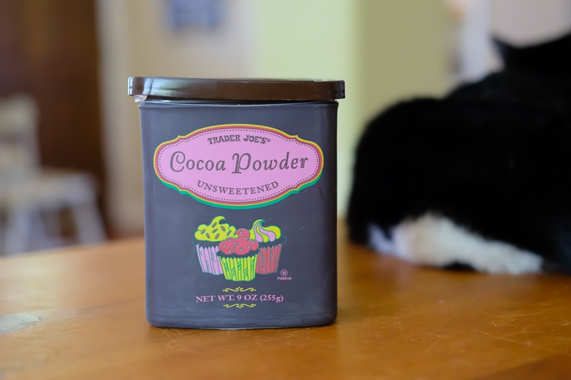 パッケージが可愛いココアパウダー