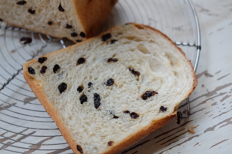 レーズンたっぷり