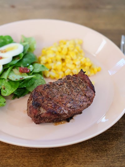 ステーキディナー