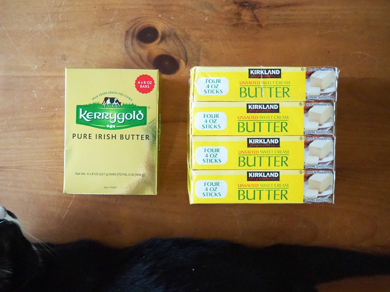 ヨーロッパの発酵バター＆普段使い無塩バター