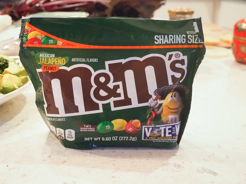 ハラペーニョ味のm&ms?