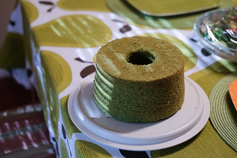抹茶シフォン