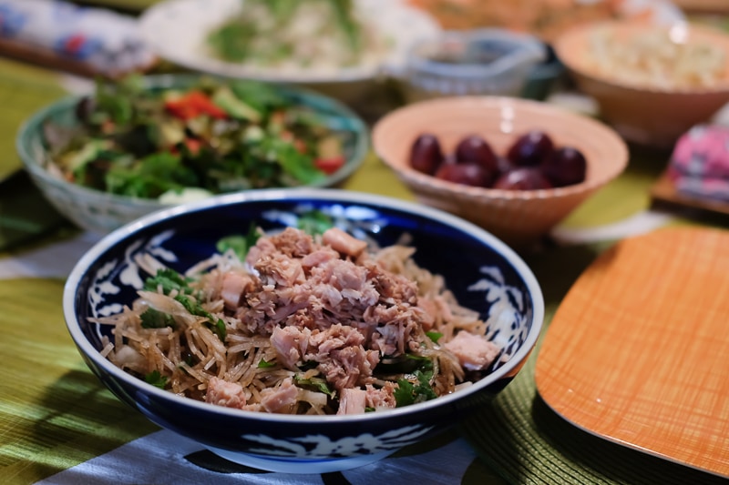 大根とツナのサラダ