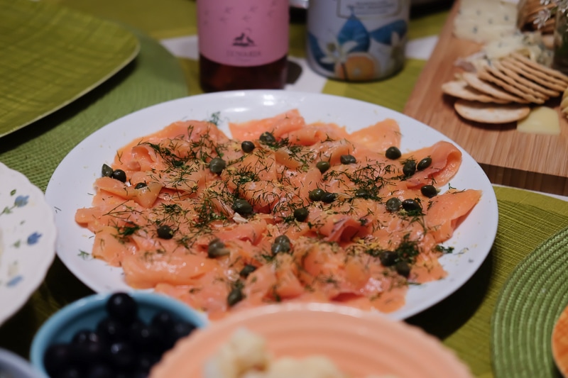 贅沢スモークサーモン