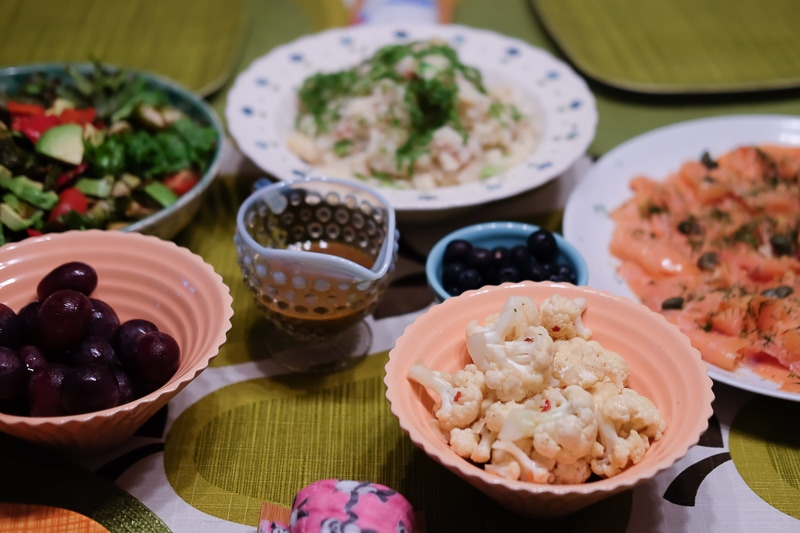 カリフラワーの酢漬けなど