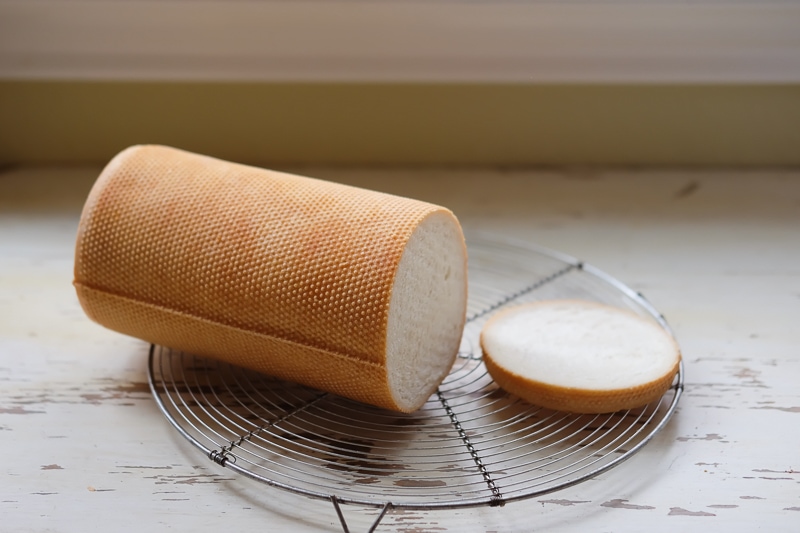 久々のラウンドメッシュパン