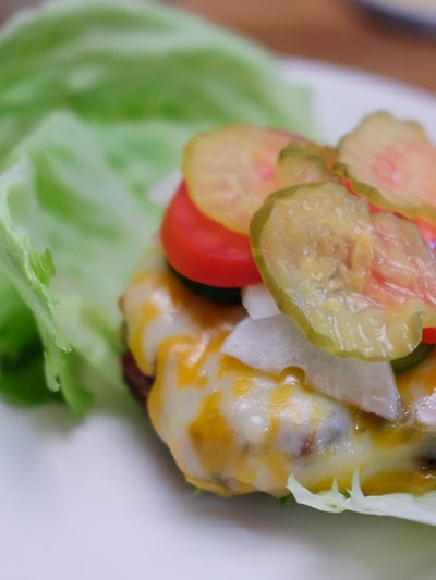 糖質オフバーガー