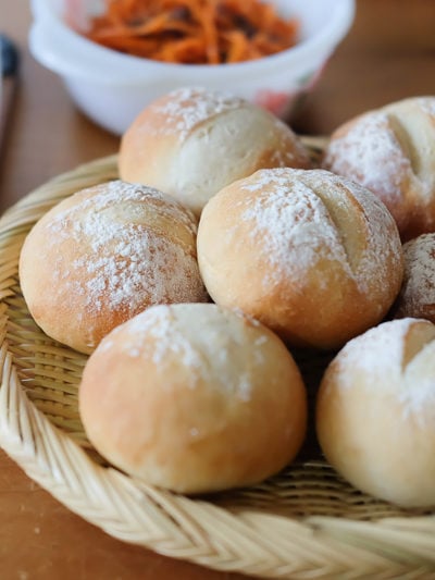 シンプル丸パン