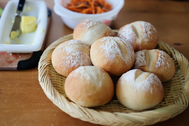 シンプル丸パン