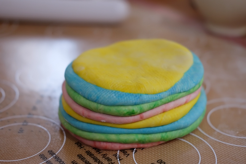 二色版・成型後