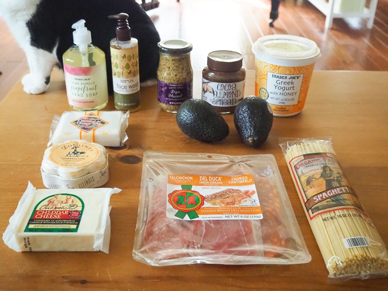 トレジョでのお買い物