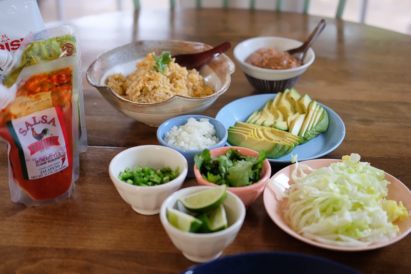 タコスの具など色々