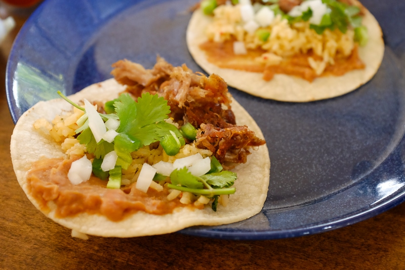 次男のタコス