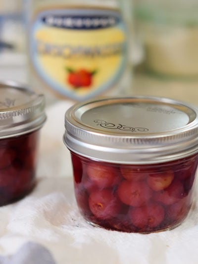 アメリカンチェリーのコンポート