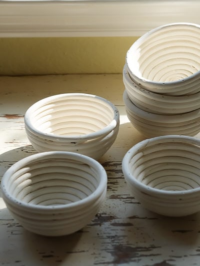 ミニサイズの発酵かご