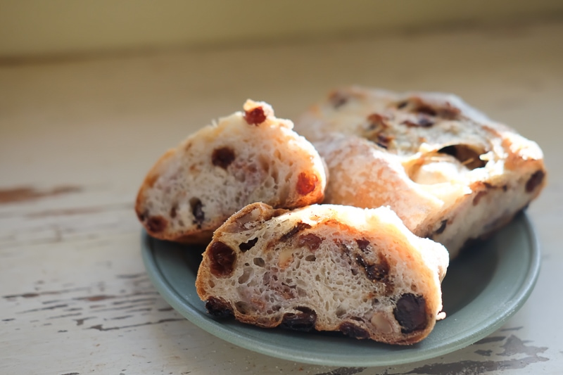 ドライフルーツたっぷり