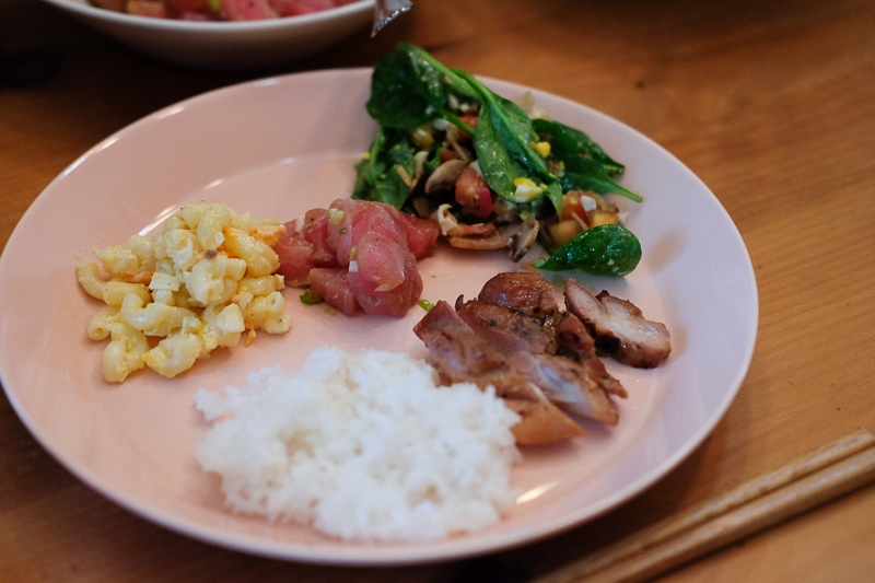 ハワイアンディナー