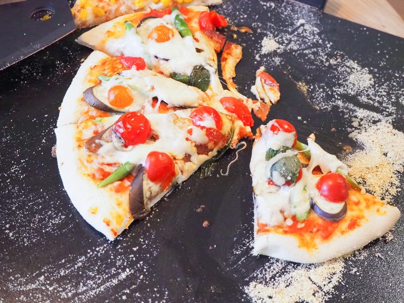 家のオーブンで焼いた