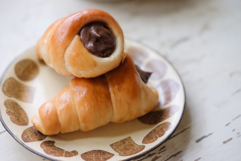 クリームたっぷり