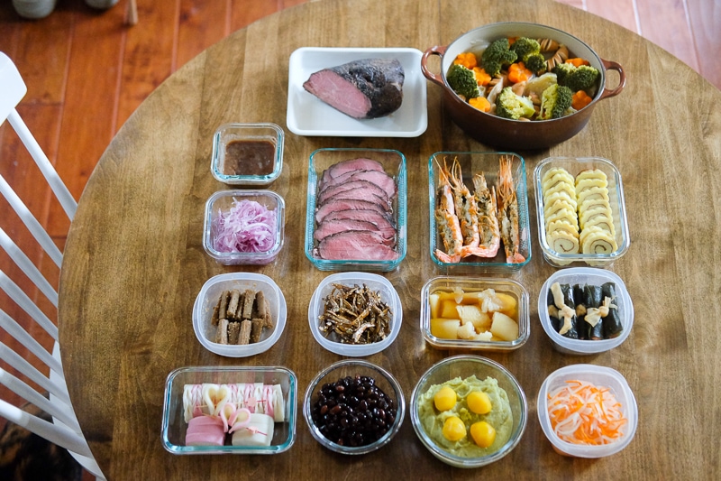 おせち料理準備