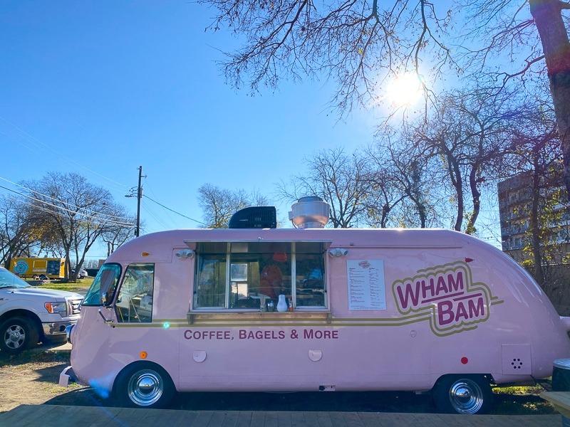 ベーグルサンドイッチトラック