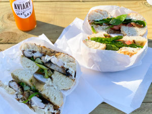 ベーグルサンド