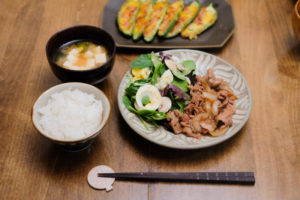 豚の生姜焼き定食