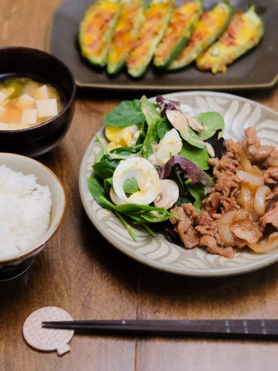 豚の生姜焼き定食