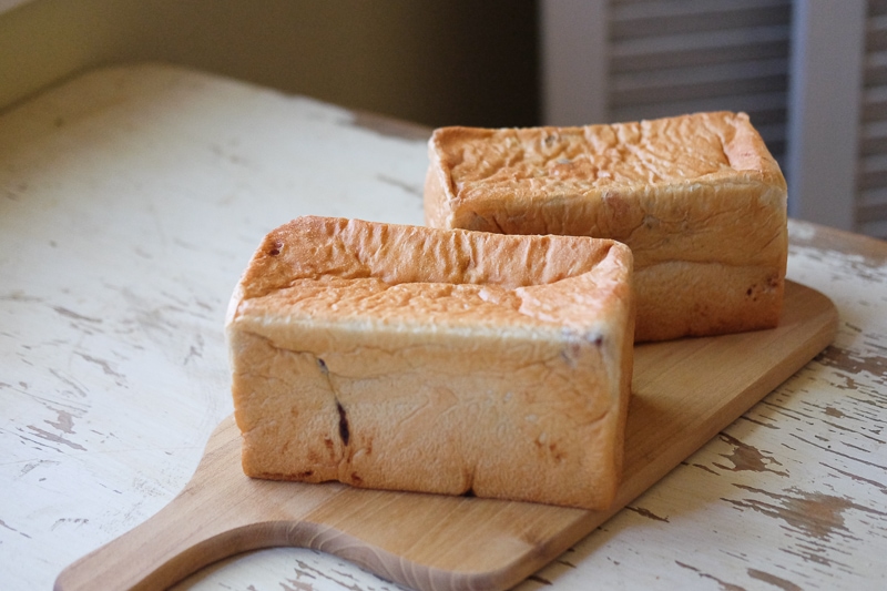 一斤型で焼くあん入り食パン
