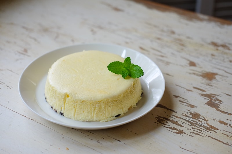 スフレチーズケーキ